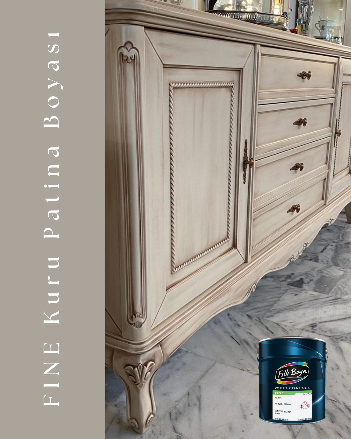 FINE Kuru Patina Boyası