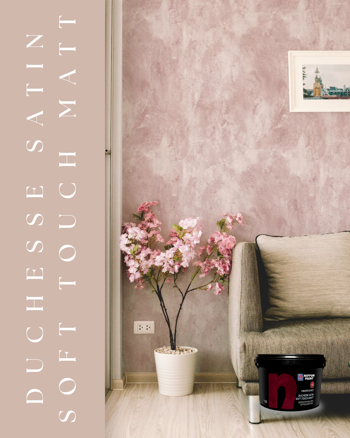 NIPPON PAINT DUCHESSE SATIN SOFT TOUCH MATT