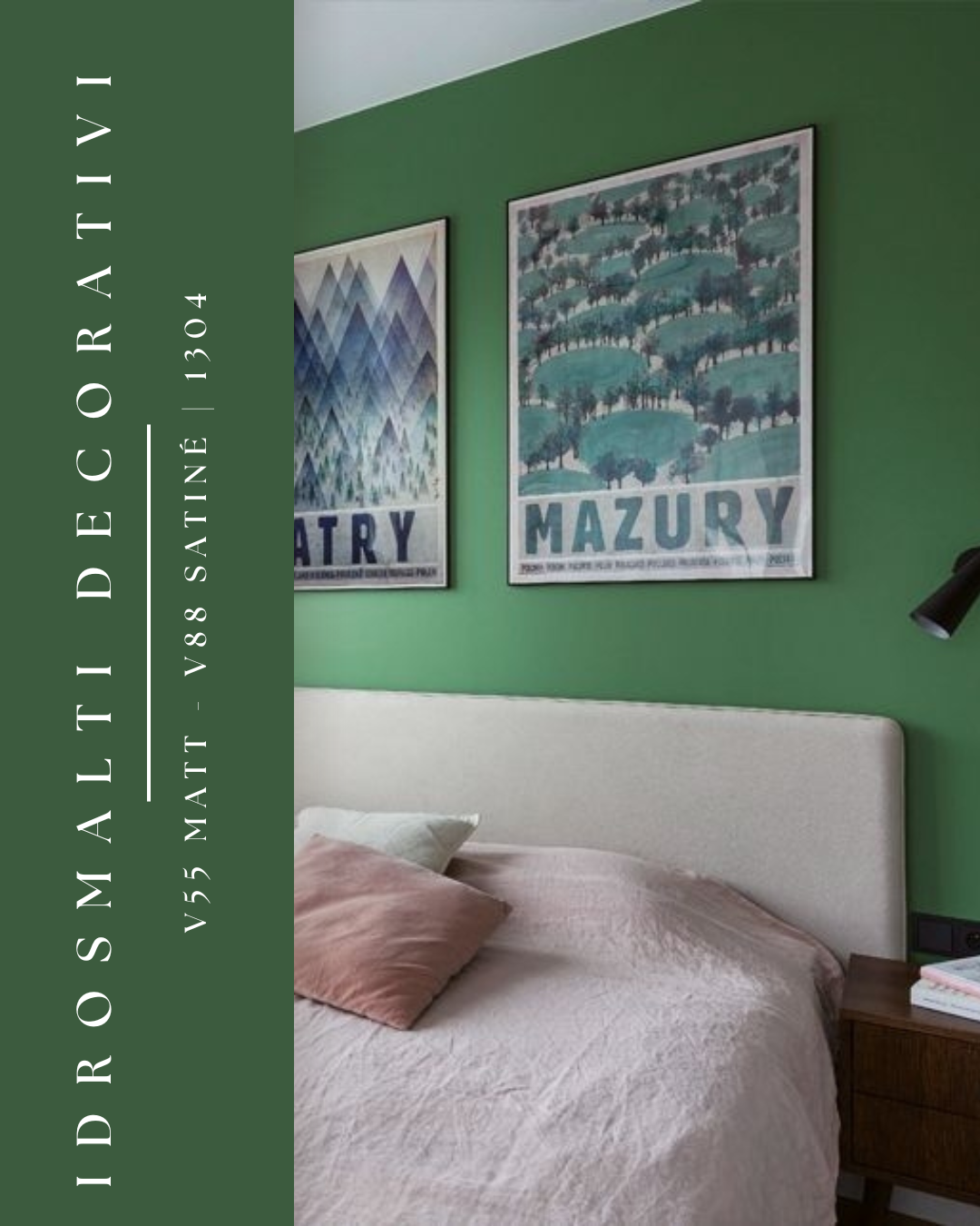 IDROSMALTI DECORATIVI V55 MATT — V88 SATINÉ