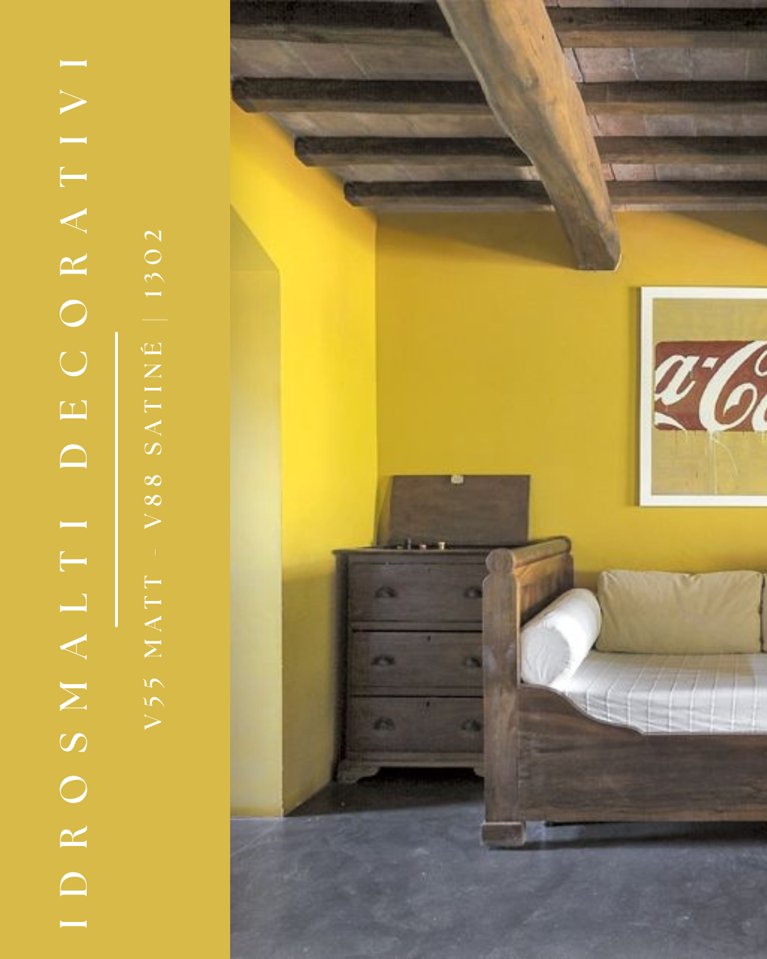 IDROSMALTI DECORATIVI V55 MATT — V88 SATINÉ