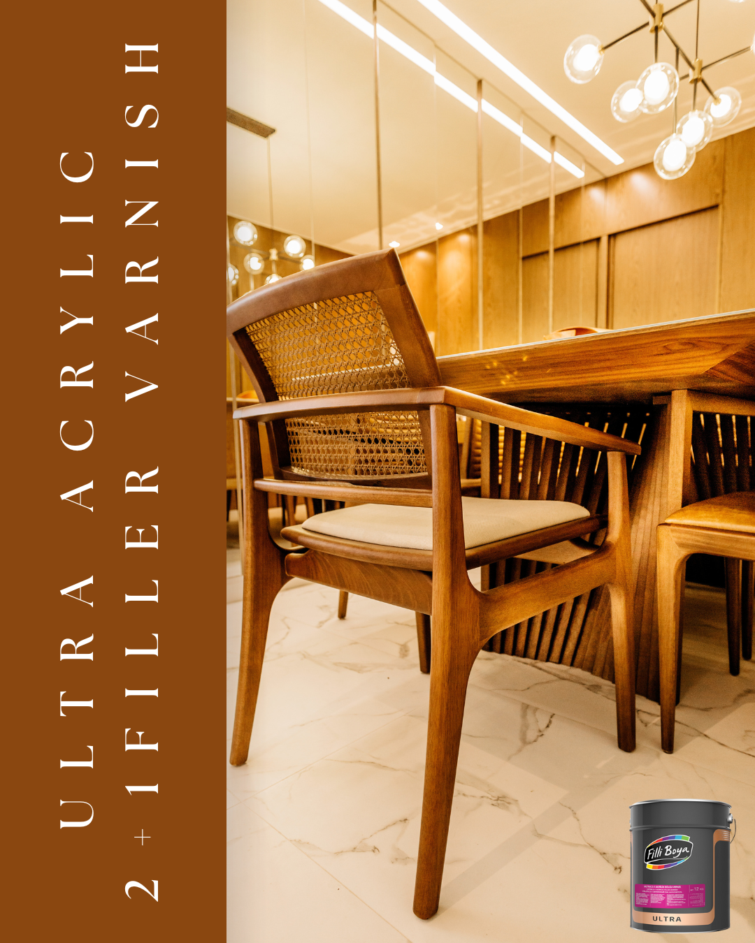 Ultra Akrilik Dolgu Vernik