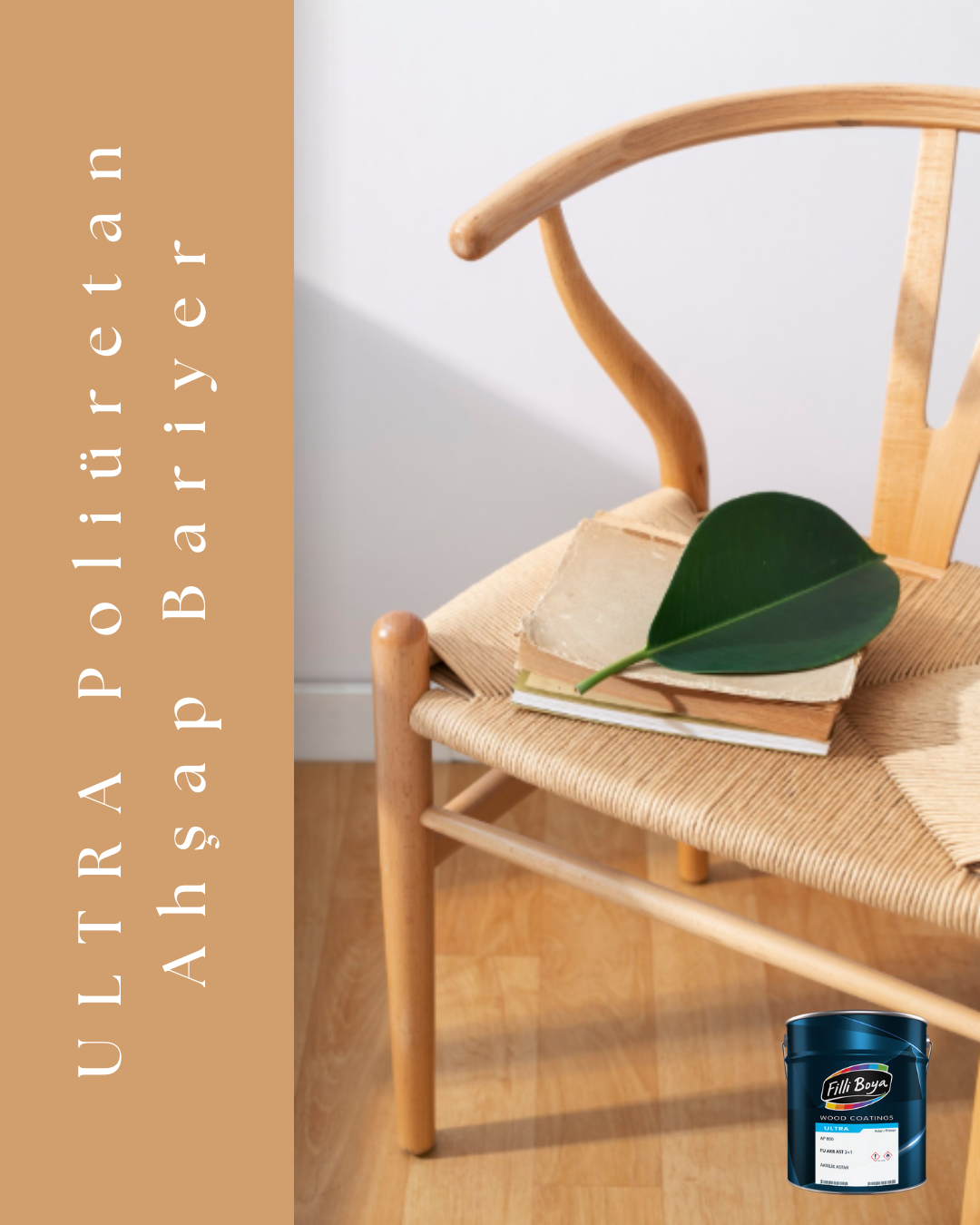 Ultra Poliüretan Dolgu Vernik 1+1 Rock