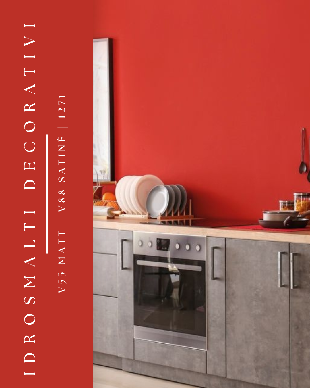 IDROSMALTI DECORATIVI V55 MATT — V88 SATINÉ