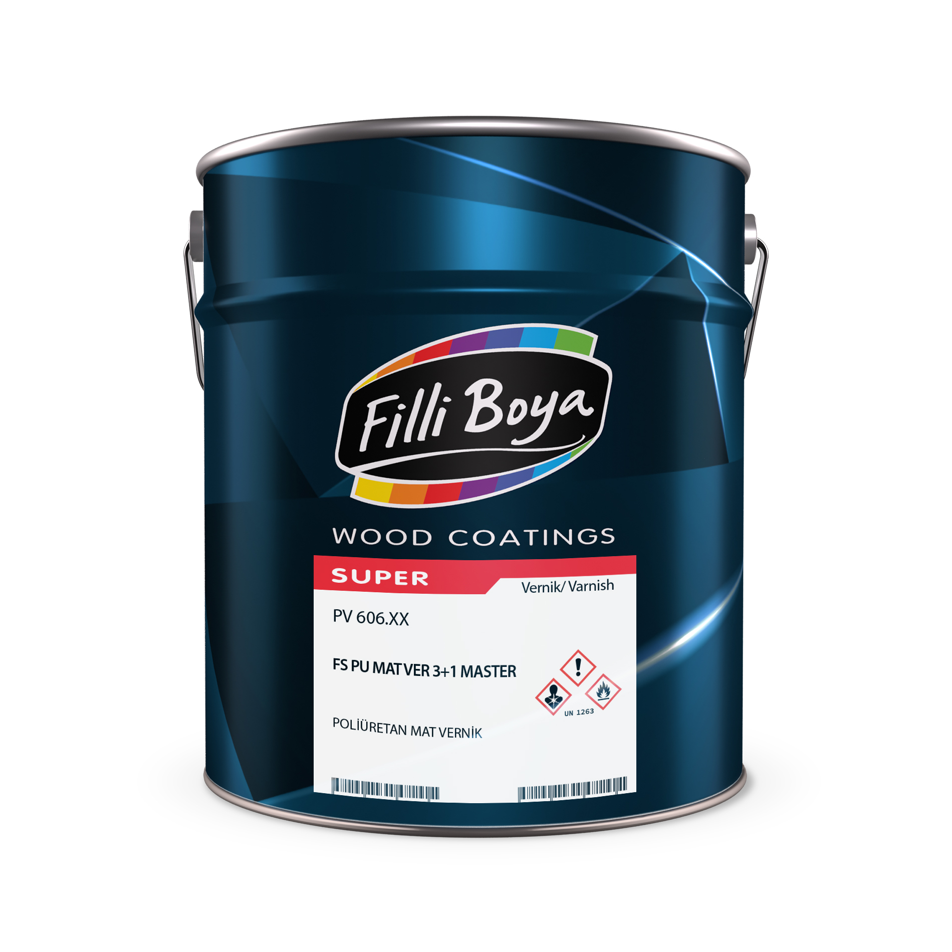 Super Poliüretan Mat Vernik 3+1 Master